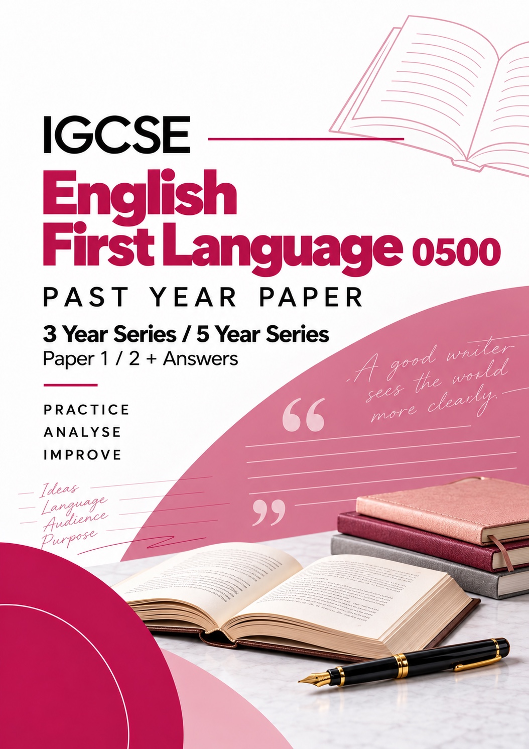 IGCSE 0500 English First Language Past Year Papers